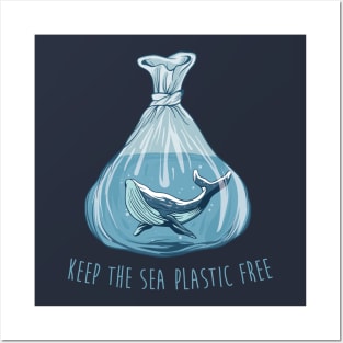 Keep The Sea Plastic Free Shirt, Save The Whales Shirt, Save The Ocean, Environmental Activist, Climate Change, Global Warming Posters and Art